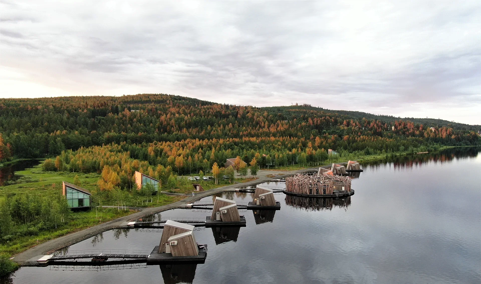 Arctic Bath im Herbst