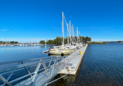 Flytande projekt marina